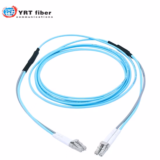 Reliable Armoured Multimode Indoor Fiber Optic Connector Jumper Cable